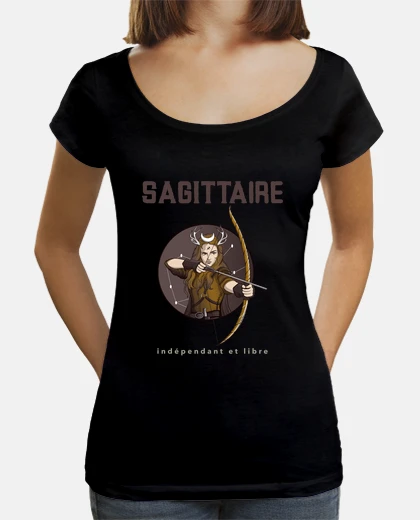 Tee-shirt Sagittaire Femme Coupe Large
