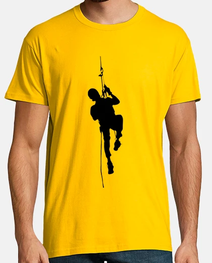 T-shirt sagoma arrampicata