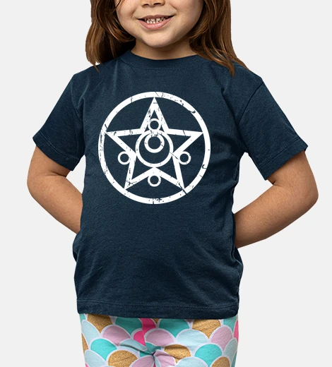 Ropa Sailor moon white star logo