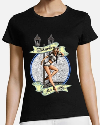 Camiseta sailor pin up me laTostadora