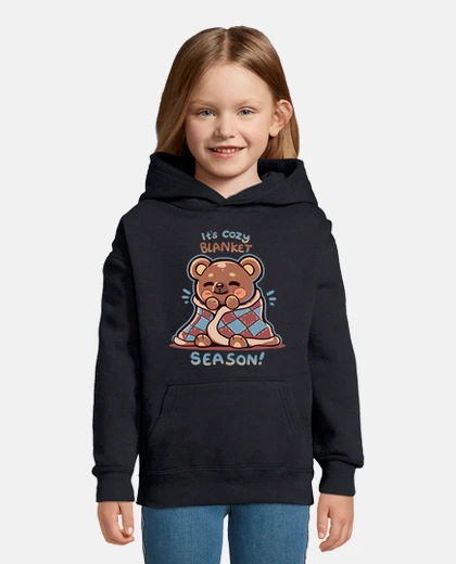 Vêtements saison des couvertures douillettes - sweat à capuche pour enfants