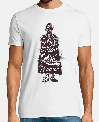 Camiseta saitama hero training