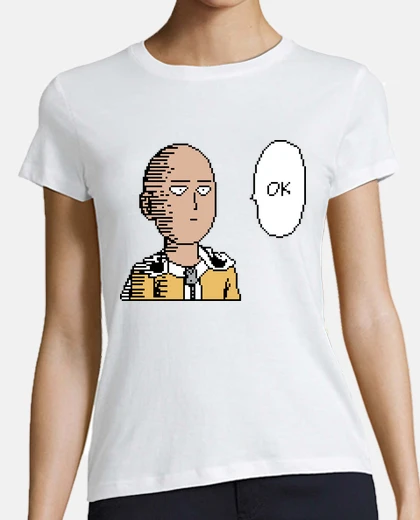 Playera Saitama One Punch Man anime
