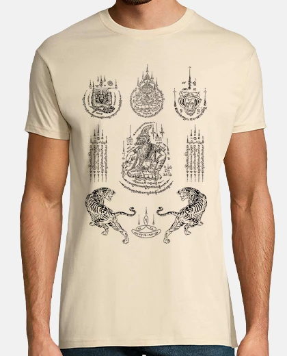 Camiseta Sak Yant Traditional Tattoo V01