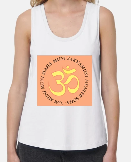 T-shirt sakiamuni om and mantra