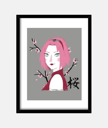 Framed sakura