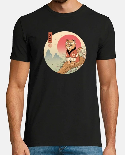 Tee-shirt Sakura le chat miaou