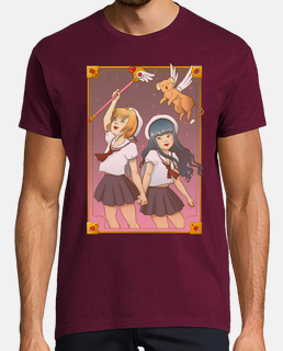 Sakura y Tomoyo - camiseta hombre
