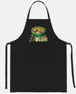 Salad organic food from fruits and vege