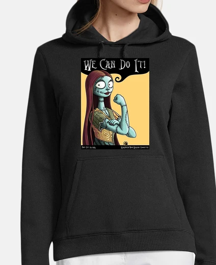 Hoodie sally can do it!