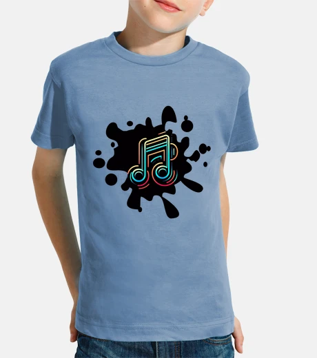 Ropa Salpicadura con nota musical