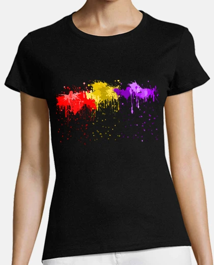 Playera Salpicaduras República