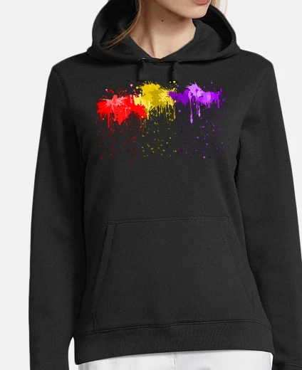 Sudadera Salpicaduras República