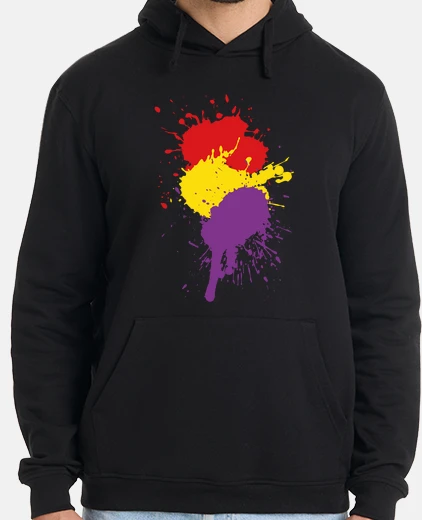 Sudadera Salpicaduras República Española Sudadera (Hombre)