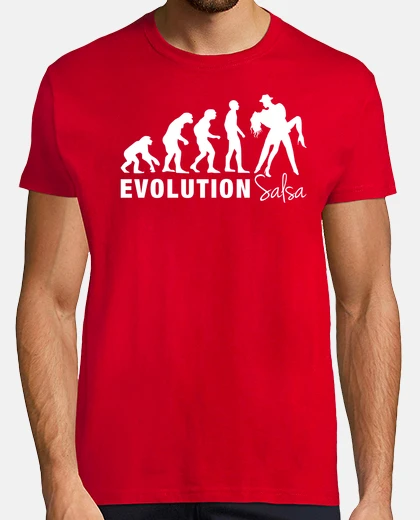T-shirt salsa evoluzione