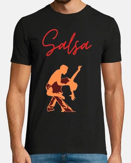 Tee-shirt salsa latino cubaine , portoricaine ,cours de 