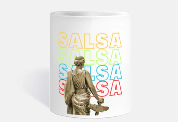 Taza Salsa Sentinel Guardián del ritmo