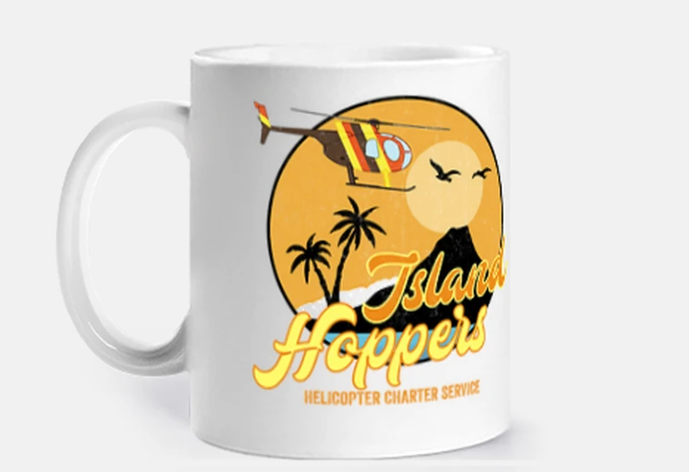 Taza saltadores de islas