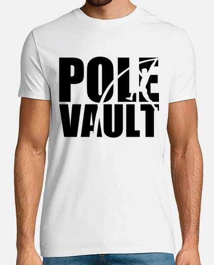 T-shirt salto con l'asta