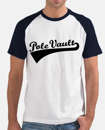 T-shirt salto con l'asta