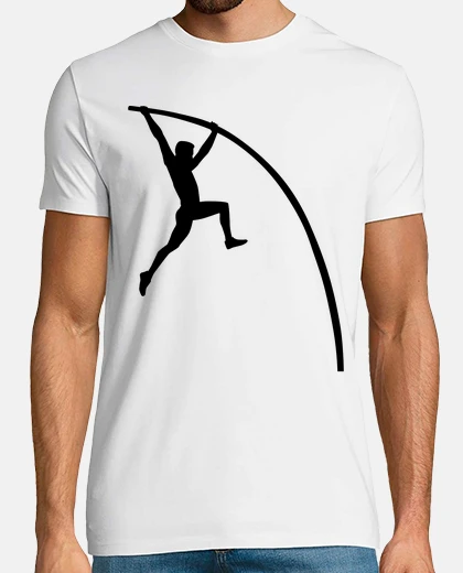 T-shirt salto con l'asta