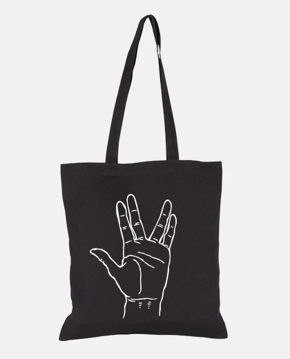 Bolsa Saludo vulcano - Universo Geek
