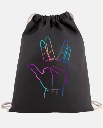 Bolsa Saludo vulcano - Universo Geek