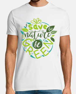 salva la natura salva il pianeta verde