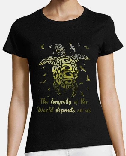 Camiseta Salvemos el Planeta Yellow