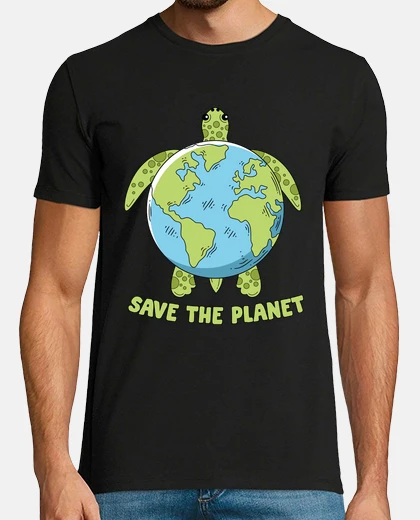 T-shirt salviamo il pianeta