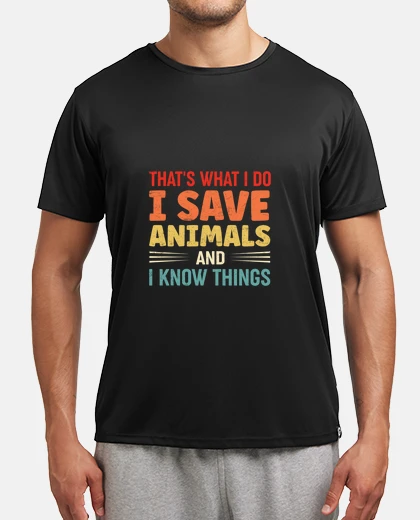 T-shirt salvo gli animali
