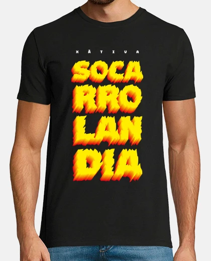 T-shirt samarreta socarrolandia xàtiva