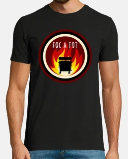 Samarreta foc tubular negre