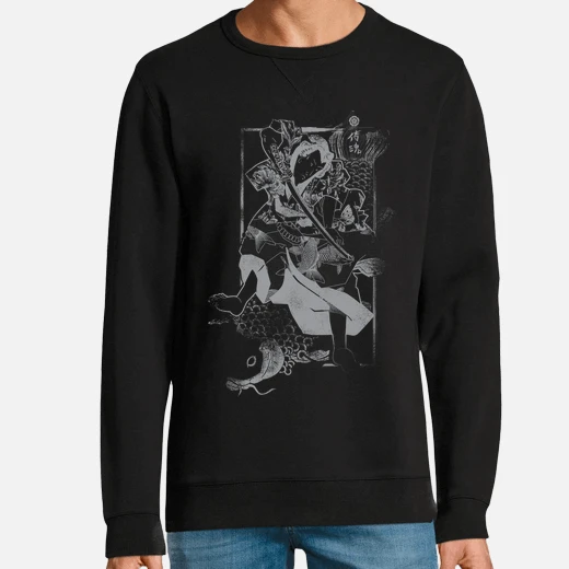 samouraï et carpe grey