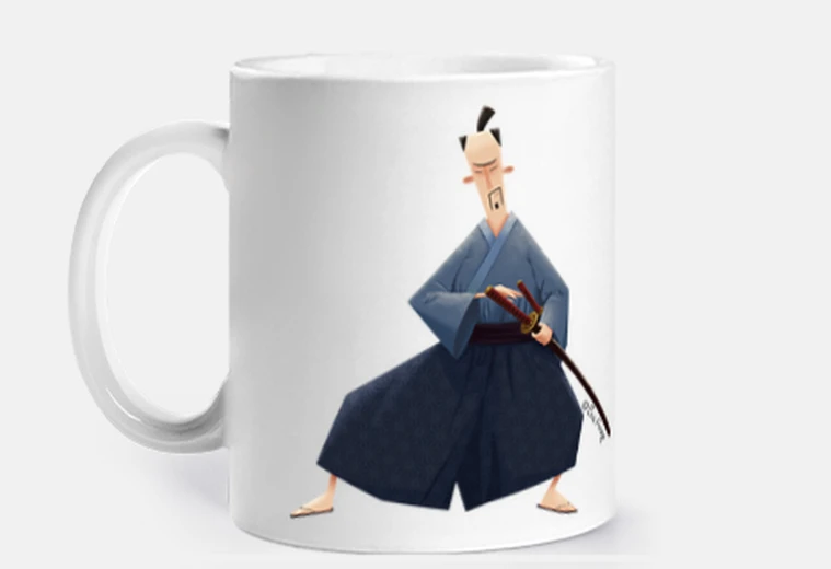 Cup samurai - mug