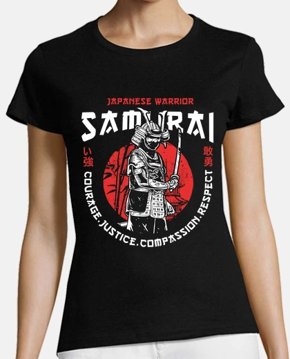 T-shirt samurai