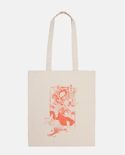 Bag samurai and carp