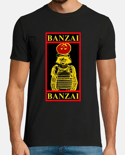 T-shirt samurai banzai
