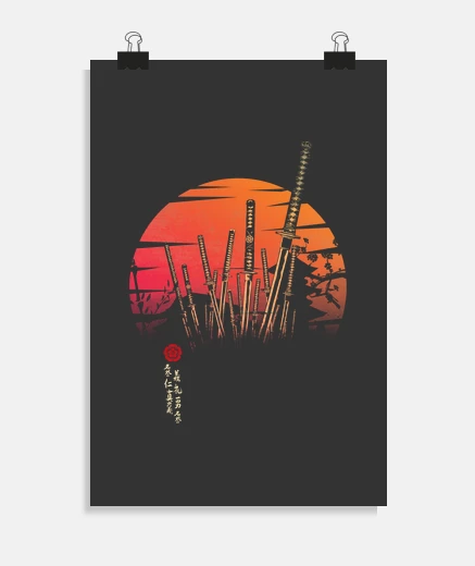 Poster samurai bat all a