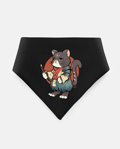 Mascotas samurai cat