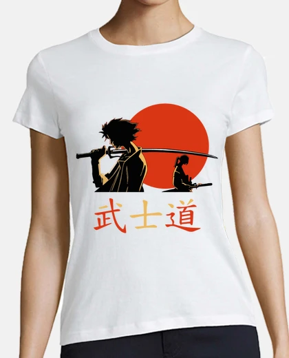 Tee-shirt samurai code guerriers bushido