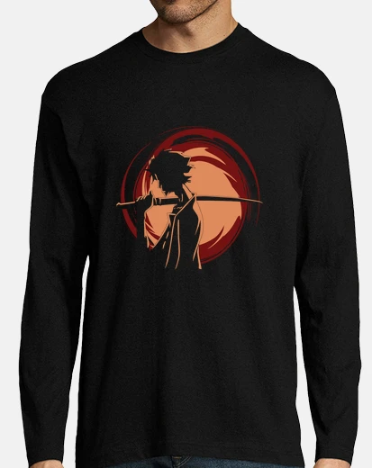 Camiseta samurai de hip hop