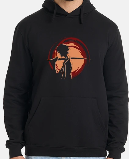 Sudadera samurai de hip hop