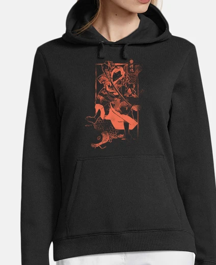 Felpa samurai e carpe