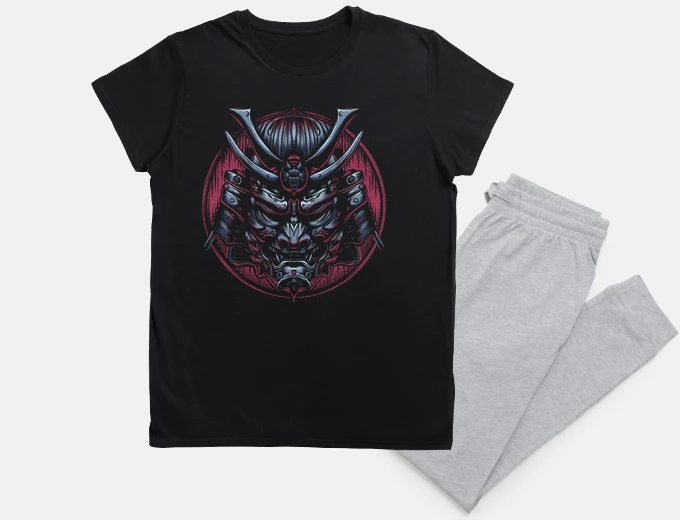 Pajama Samurai Mask Japan Culture Art