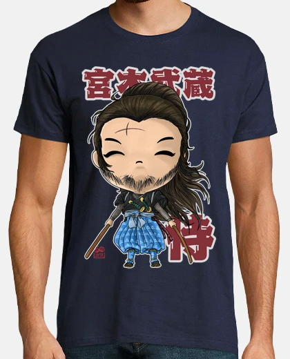 T-shirt samurai miyamoto m usa shi