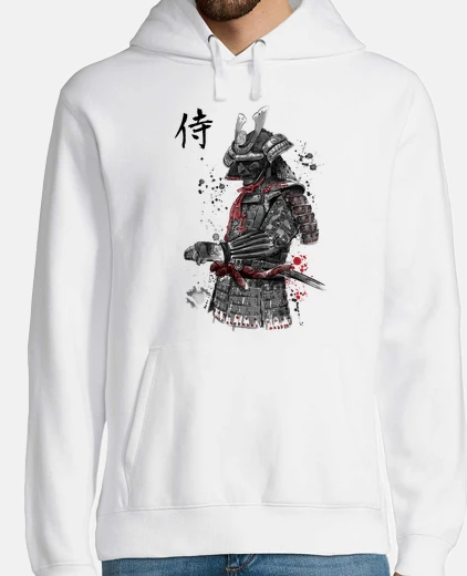 Felpa samurai sumi-e