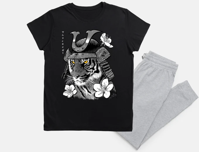 Pyjama samurai tiger