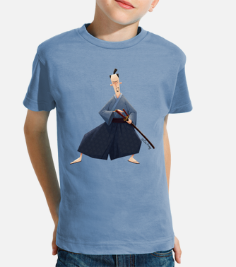 T-shirt bambino samurai - bambino