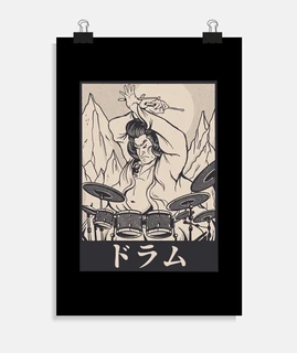 samurai drummer
